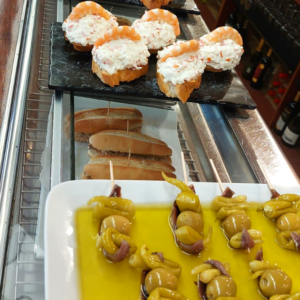 pintxos bar el caserio